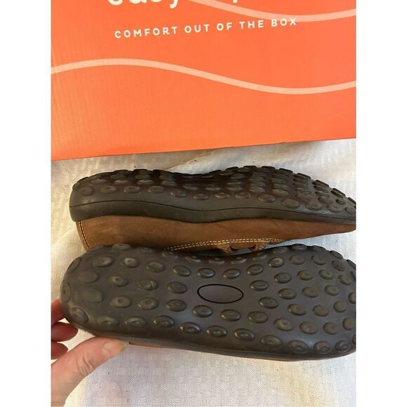 Easy Spirit 9n brown loafers flats - Picture 4 of 6